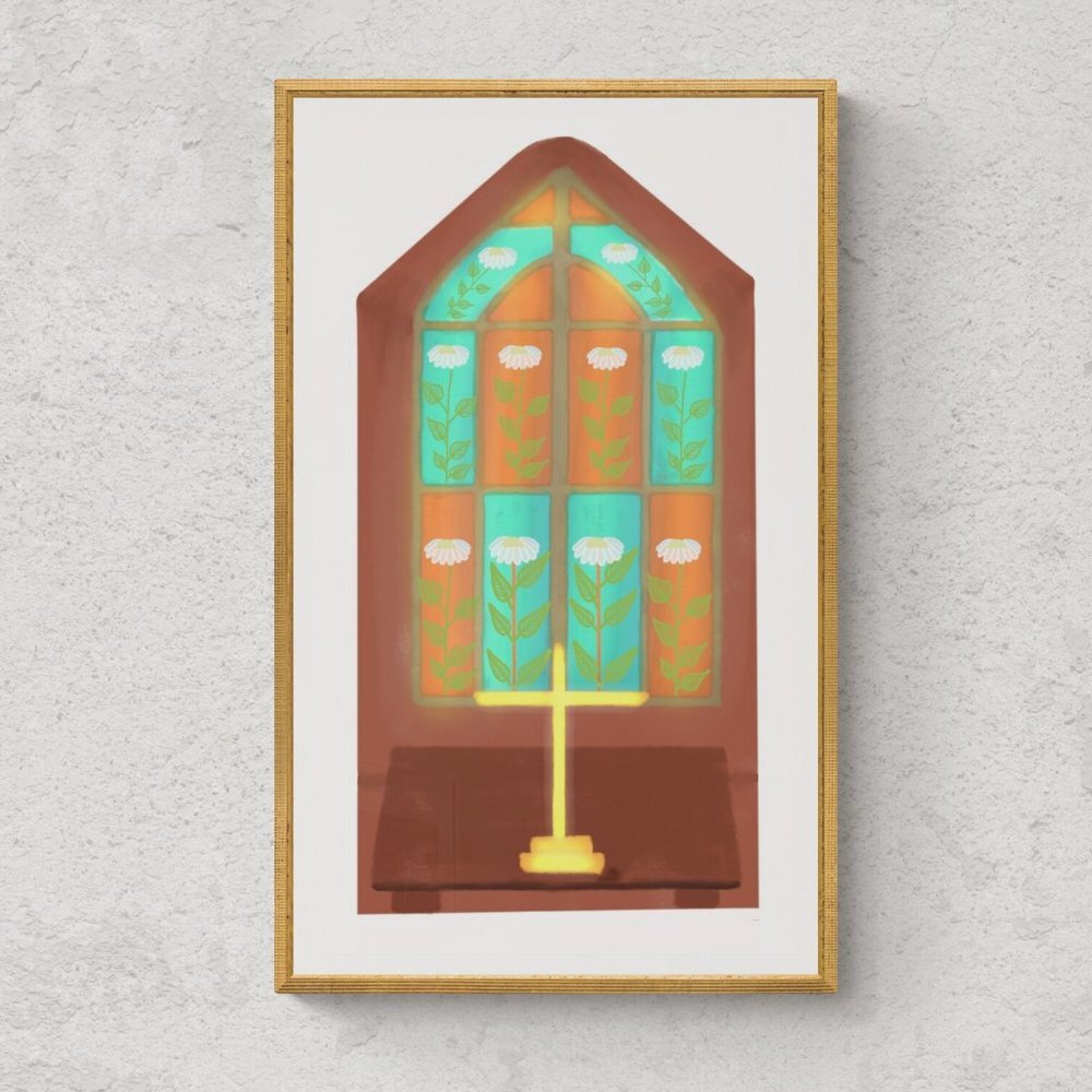 Lent and Ash Wednesday| Christian Art | Wall Decor | Minimalist Digital Prints